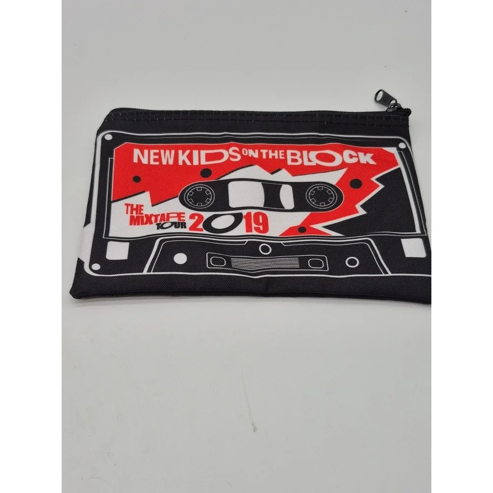 New Kids on the Block The Mixtape Tour 2019 Makeup Bag Zip Up Pouch NKOTB
